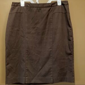 Brown Worthington Skirt